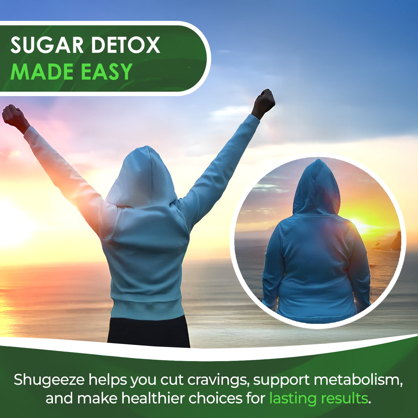 Shugeeze Sugar Craving Suppressant Mint Oral Spray - Fast-Acting, All-Natural Formula with Gymnema Sylvestre Extract - Sugar Blocker Supplement for Appetite Control - 1 oz