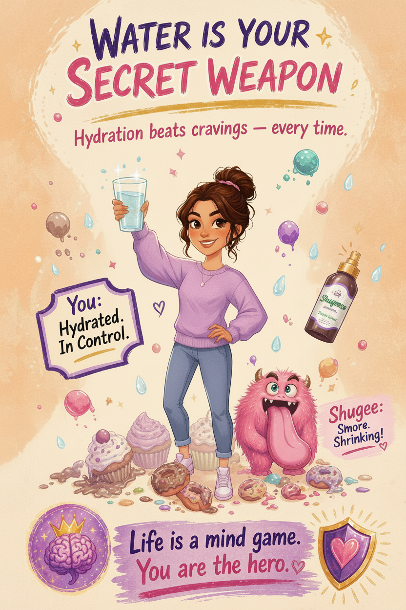 Stay Hydrated to Tame Your Sugar Cravings